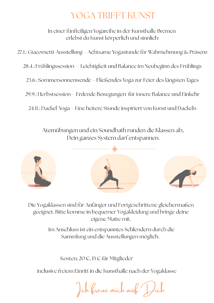 Yoga trifft Kunst